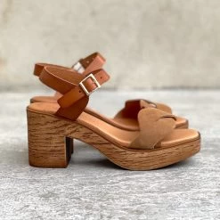 Eva Frutos Sandales Talon 2692 Camel -Chaussures Chic Et Tendance 2692 camel 4