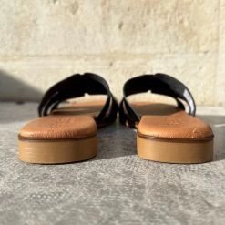 Eva Frutos Mule Noir -Chaussures Chic Et Tendance 3064 noir 2