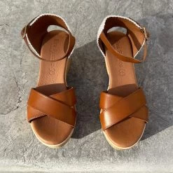 Eva Frutos 3536 Camel -Chaussures Chic Et Tendance 3536 or 2