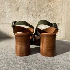Eva Frutos Sandales 3614 Kaki -Chaussures Chic Et Tendance 3614 kaki 2