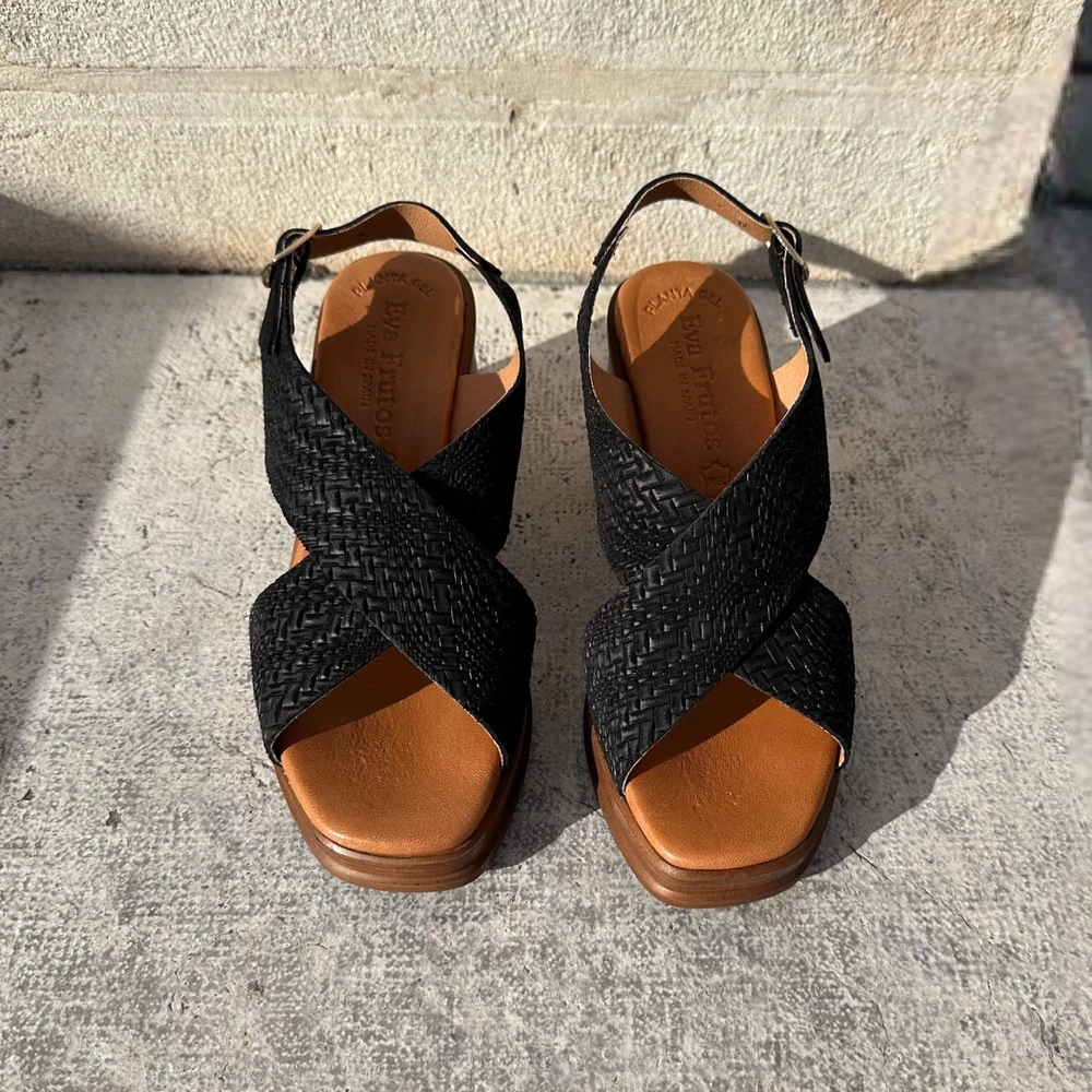 Eva Frutos Sandales 3614 Noir 3 Eva Frutos Sandales 3614 Noir – Image 3