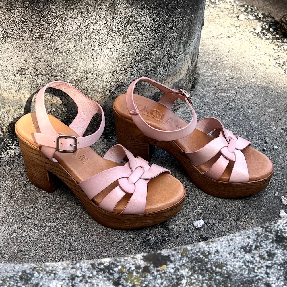 Kaola Sandales 369 à Talons Noir, Nude , Kaki 5 Kaola Sandales 369 à Talons Noir, Nude , Kaki – Image 5