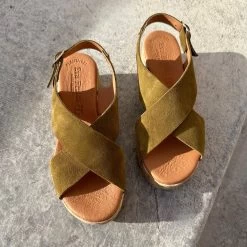 Eva Frutos 714 Kaki 8 Eva Frutos 714 Kaki -Chaussures Chic Et Tendance 714 kaki 23 3