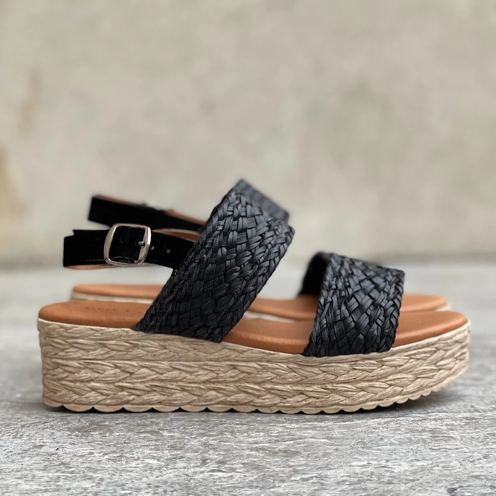 Eva Frutos Sandales 773 Noir 2 Eva Frutos Sandales 773 Noir – Image 2