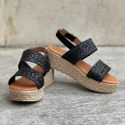 Eva Frutos Sandales 773 Noir