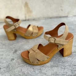 Clogs Sandales 801 Cuir Glitter 3 Couleurs 6 Clogs Sandales 801 Cuir Glitter 3 Couleurs -Chaussures Chic Et Tendance 801 c 1