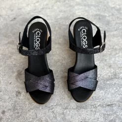 Clogs Sandales 801 Cuir Glitter 3 Couleurs 9 Clogs Sandales 801 Cuir Glitter 3 Couleurs -Chaussures Chic Et Tendance 801 c 4