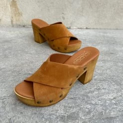 Clogs Sabot Ouvert 811 Camel -Chaussures Chic Et Tendance 811 c 2