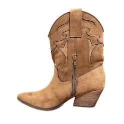 BOOTS FRANGES CAMEL OU NOIR -Chaussures Chic Et Tendance a2822 4