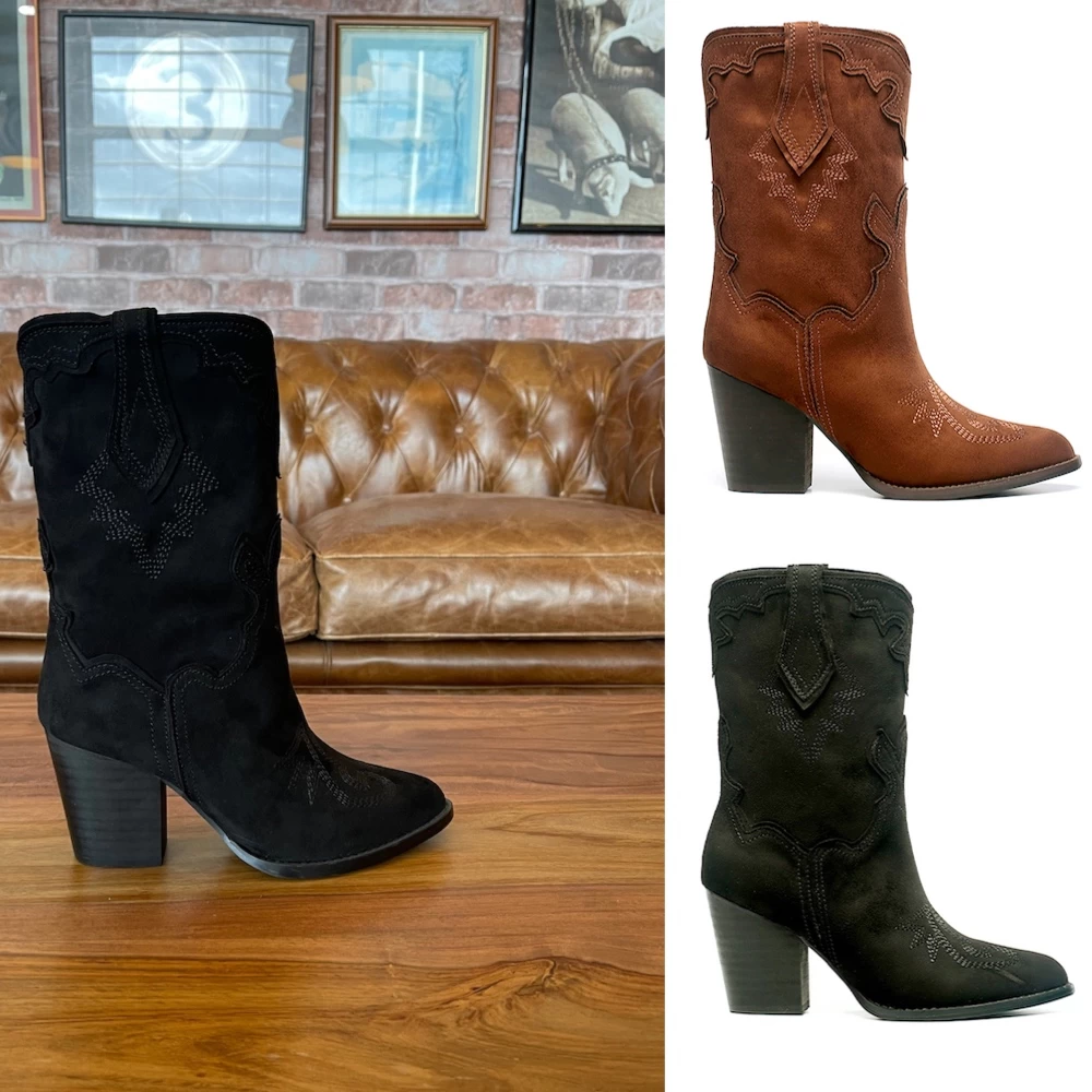 Corina Santiags Marron A2895 1 Corina Santiags Marron A2895