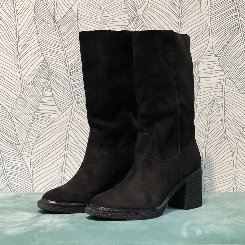 DEMI BOTTES SOUPLES CAMEL OU NOIR 3 DEMI BOTTES SOUPLES CAMEL OU NOIR – Image 3