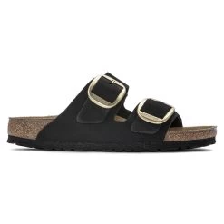 Birkenstock Arizona Big Buckle Noir Et Doré -Chaussures Chic Et Tendance arizona big buckle 1023290 2