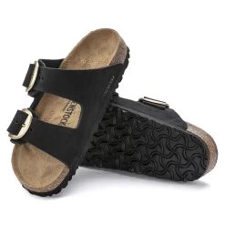 Birkenstock Arizona Big Buckle Noir Et Doré -Chaussures Chic Et Tendance arizona big buckle 1023290 4