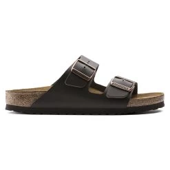 Birkenstock Arizona Cuir Naturel Dark Brown
