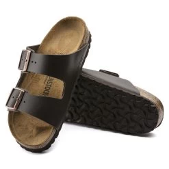 Birkenstock Arizona Cuir Naturel Dark Brown -Chaussures Chic Et Tendance arizona cuir dark brown 4