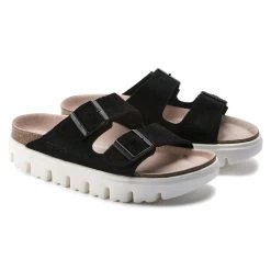 Birkenstock Arizona Black Chunky Suede -Chaussures Chic Et Tendance arizona leve chunky 1014920 4
