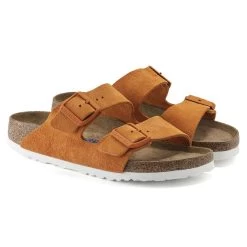 Birkenstock Arizona Suede Orange -Chaussures Chic Et Tendance arizona orange 4