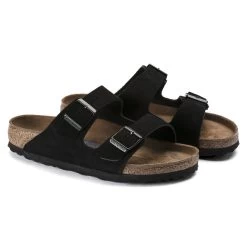 Birkenstock Arizona Cuir Suede Black -Chaussures Chic Et Tendance arizona suede black 4