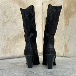 Santiag Noir -Chaussures Chic Et Tendance b448 noir 2