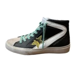 Baskets à étoiles Noir