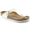 Birkenstock Gizeh Vernis Blanc
