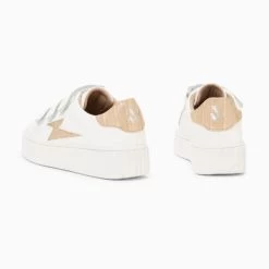 Vanessa Wu Basket Elsa BK2273 Beige -Chaussures Chic Et Tendance bk2273 beige 2