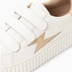 Vanessa Wu Basket Elsa BK2273 Beige -Chaussures Chic Et Tendance bk2273 beige 4