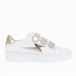 Vanessa Wu Baskets Marilou BK2387 Or 7 Vanessa Wu Baskets Marilou BK2387 Or -Chaussures Chic Et Tendance bk2387 or 2