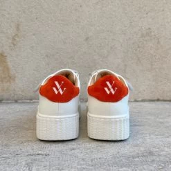 Vanessa Wu Bk2553 Vicky à éclair Orange -Chaussures Chic Et Tendance bk2553 2