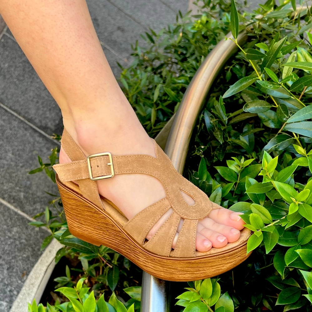 Patricia Miller Compensé 5520 Beige Ou Noir 2 Patricia Miller Compensé 5520 Beige Ou Noir – Image 2