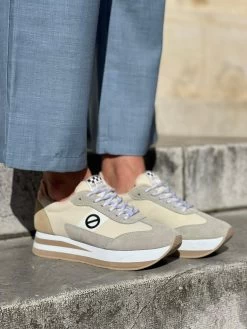 NO NAME FLEX M JOGGER SUEDE TECHNY DOVE