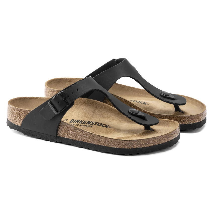 Birkenstock Gizeh Birko Flor Noir 1 Birkenstock Gizeh Birko Flor Noir