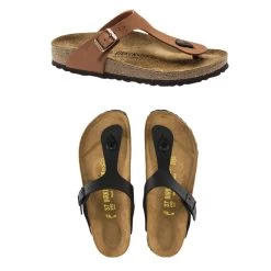 BIRKENSTOCK GIZEH GINGER BROWN OU BLACK