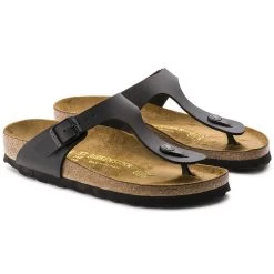 BIRKENSTOCK GIZEH GINGER BROWN OU BLACK -Chaussures Chic Et Tendance gizeh birko flor 4