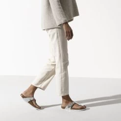 Birkenstock Gizeh Cuir SFB Metallic Silver -Chaussures Chic Et Tendance gizeh sfb met silver 2