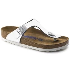 Birkenstock Gizeh Cuir SFB Metallic Silver -Chaussures Chic Et Tendance gizeh sfb met silver 3