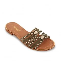 Les Tropeziennes Les Tropéziennes Mules Haria Fuchia, Kaki ,or 7 Les Tropeziennes Les Tropéziennes Mules Haria Fuchia, Kaki ,or -Chaussures Chic Et Tendance haria 2