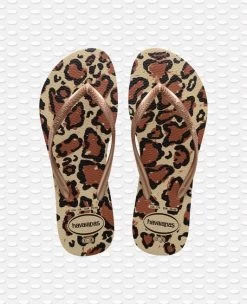 HAVAIANAS SLIM ANIMALS LEOPARD