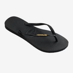 Havaianas Slim Logo Metallic -Chaussures Chic Et Tendance hav slim logo 2