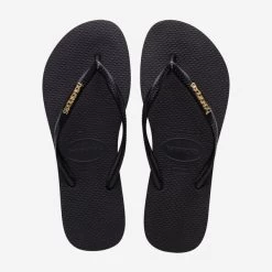 Havaianas Slim Logo Metallic