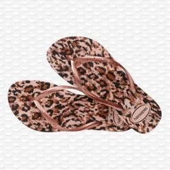 HAVAIANAS SLIM ANIMAL BALLET ROSE -Chaussures Chic Et Tendance havaianas slim animal ballet rose 2
