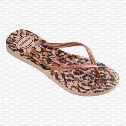 HAVAIANAS SLIM ANIMAL BALLET ROSE -Chaussures Chic Et Tendance havaianas slim animal ballet rose 3