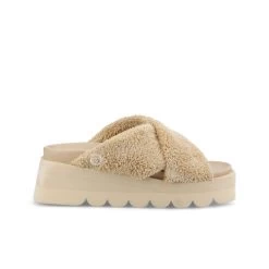 No Name Mules July Slap Teddy Latte