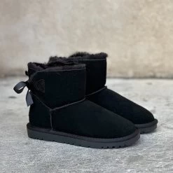 Kelara Boots Suede Noir 6 Kelara Boots Suede Noir -Chaussures Chic Et Tendance k21216 2