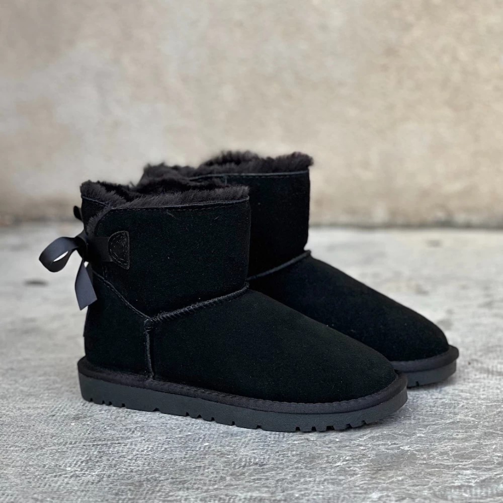 Kelara Boots Suede Noir 3 Kelara Boots Suede Noir – Image 3