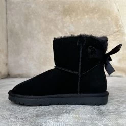 Kelara Boots Suede Noir 7 Kelara Boots Suede Noir -Chaussures Chic Et Tendance k21216 3