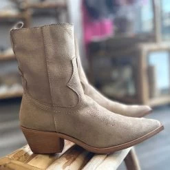 Santiags Beige -Chaussures Chic Et Tendance m2620 3