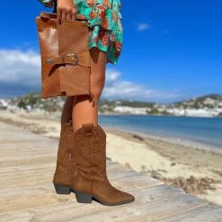 Santiag Marron Camel 8 Santiag Marron Camel -Chaussures Chic Et Tendance m2626 camel 3