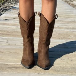 Santiag Marron Camel 9 Santiag Marron Camel -Chaussures Chic Et Tendance m2626 camel 4