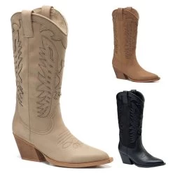 Bottes Santiags Western 3 Coloris